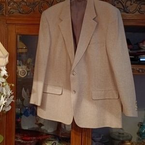 Sports jacket Versini- silk , beige 44 short